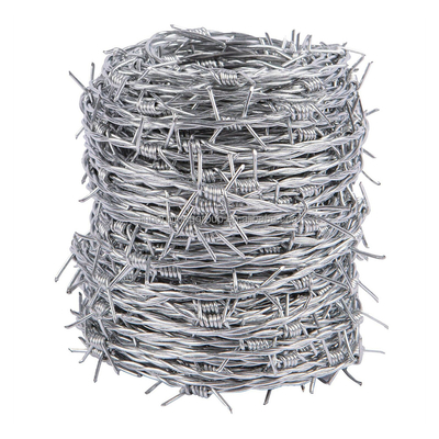 1.4mm-2.6mm Draadbreedte gegalvaniseerde prikkeldraadstof voor op maat gemaakte eisen