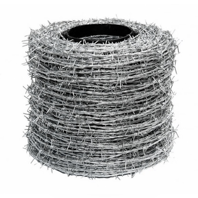 1.4mm-2.6mm Draadbreedte gegalvaniseerde prikkeldraadstof voor op maat gemaakte eisen