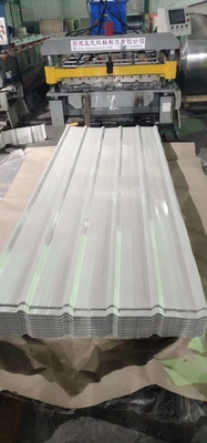 - Verkoop van 6m ijzer IBR prijzen per plaat kleur golfmatig stalen dakplaat RAL 9016 gegalvaniseerd zink PPGI metalen dakplaat