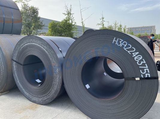 Containerplaat Hoog koolstofstaal strip spoel koudgewalst zwart geglooid spoel met 0,35-200 mm dikte