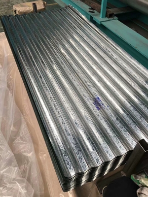 Budgetvriendelijke gebogen metalen dakpanelen Zink-gegalvaniseerd gegolfd staal en voorgebruikte gegalvaniseerde dakplaten