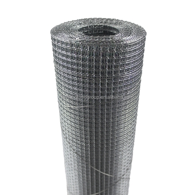 1/4' Hoolgrootte roestvrij staal gelast draadnetrol voor veredeling en isolatie 10 gauge 1m x 30m