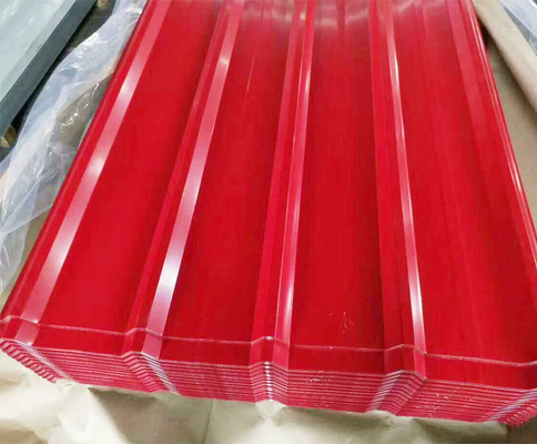 20-275 g/m2 Zinkbedekte 5 mm gegalvaniseerde gegolfde dakplaten Ideaal voor kassen en duurzame prestaties