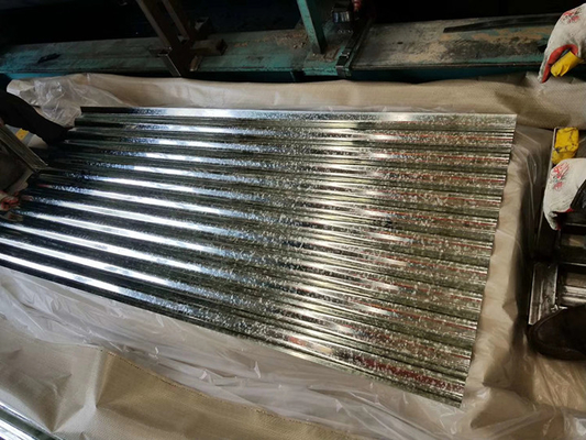 Regelmatig Spangle gegalvaniseerd dakplaat 0,5 dakplaat gegalvaniseerd zink hardheid volhard Spangle type regelmatig Spangle