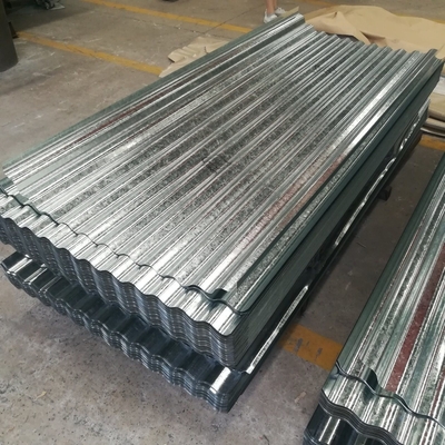 Gegalvaniseerde gegolfde plaat Dx51d Z150 Roofplaat van roestvrij staal