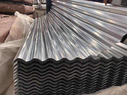 Gegalvaniseerde gegolfde plaat Dx51d Z150 Roofplaat van roestvrij staal