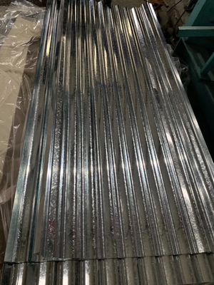 Gegalvaniseerd gegolfd stalen dakplaat met met zink bekleed daktegel en Spangle Zero Minimum Regular Big Spangle