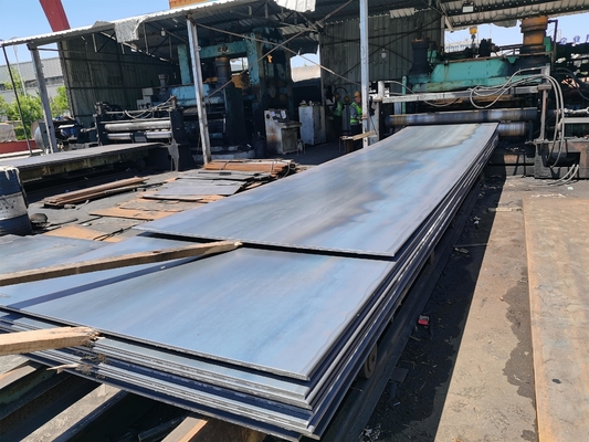 ASTM A36 Warmgewalst zacht staalplaten Niet-gelegeerd koolstofstaalplaat IJzeren metaalplaat met ISO9001-certificaat