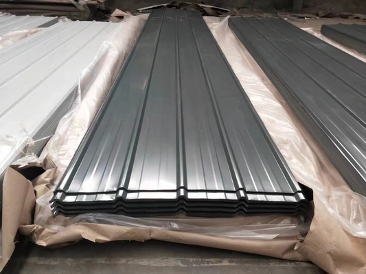 Voorgeverfde warm gegalvaniseerde kleuren dakplaten Midd hardheid Dx52d gegolfde dakplaat voor uw dakproject