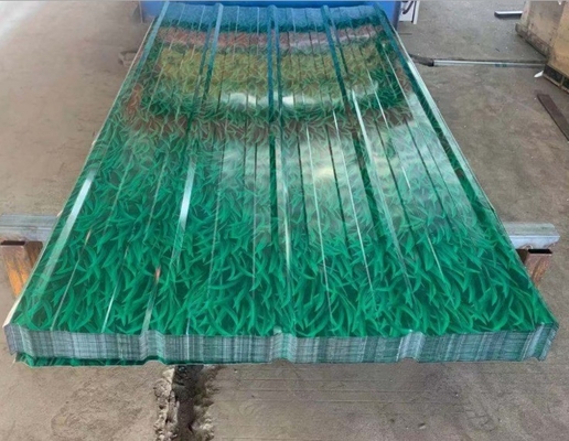 Op maat gemaakte RAL-metalen dakplaat van kleur PPGI-golfstaalplaat voor daktegel en ander bouwmateriaal