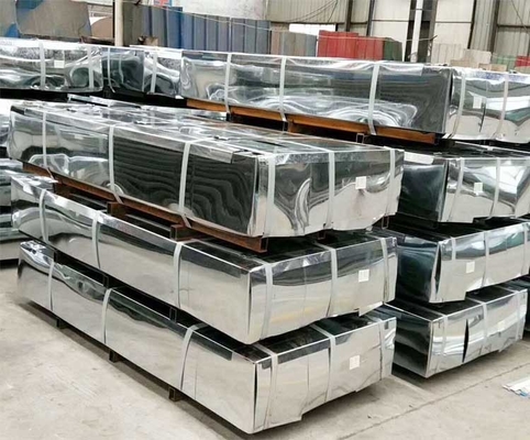 DX51D DX52D DX53D DX54D DX55D GI-graad golfmatig stalen plaat voor uw dakbedekkingsbehoeften