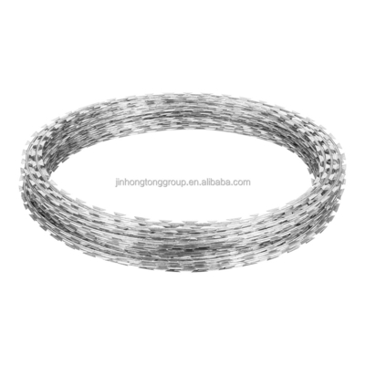 2.5mm Draaddiameter Razor prikkeldraad IJzerdraad Kruis Razor Bescherming 1mm-5mm Aanpasbare kleur