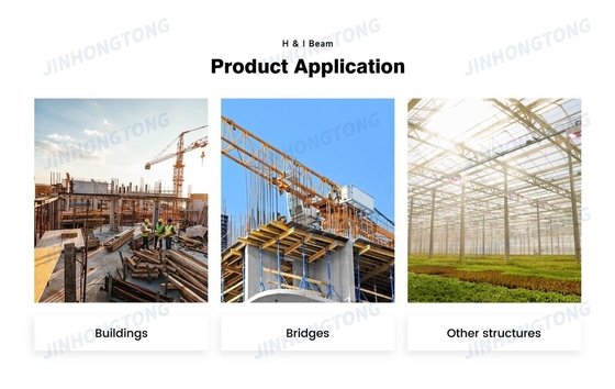 Q235B/Q345B/ST37-2/ST52/S235JR/S275JR/S355JR Milde universele bouwstaal H I ijzeren balk met certificaat