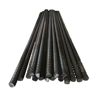 HRB400 HRB335 Staalbalk D10 D12 D16 D20 Ronde vervormde balk Lengte 6m 8M 9m 12M voor betonnen versterking