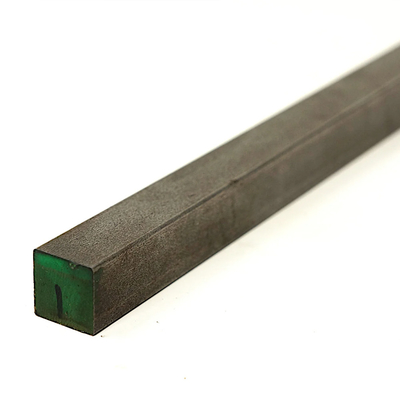 Lange maat Hoogsterkte Gekleurde vierkantbalk AISI 1008 1010 1020 Twisted Square Bar Vierkantbalk Staal 10mm