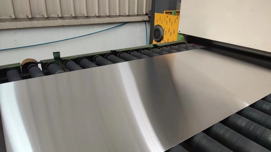 18 22 36 Gauge roestvrij staalplaat SS 304 304l 316 316 l 321 Spiegeldraaide platen met uitstekende corrosiebestendigheid