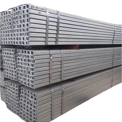Warmgewalste U-balkstaalprofielen Q235/Q345/SS400/ST37-2/ST52/Q420/Q460/S235JR/S275JR/S355JR voor structurele steun