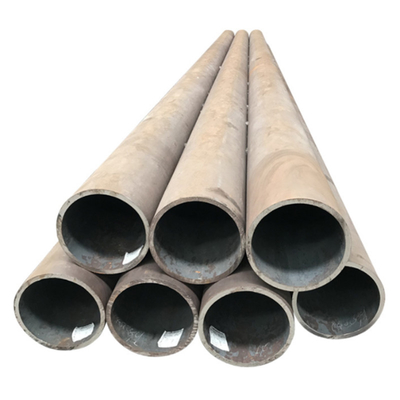 Persoonlijke dikte 6m lengte ASTM A53 naadloze koolstofstaalpijp P235GH pijpleiding Eind bevel Zwart geschilderd 4''staalpijpen