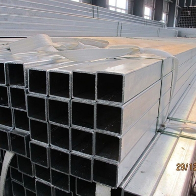Niet-geoliede holle vierkantbuisbuis 30x60 gegalvaniseerde buis gegalvaniseerde staalbuis bouwmaterialen onroerend goed constructie steigerwerk
