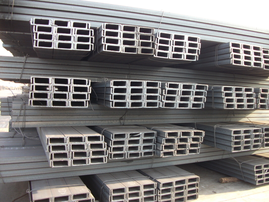 Niet-gelegeerd U-vormig staal voor bouw en mechanische koolstofstructuren zonder perforatie JIS G3101 SS400 SS540