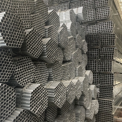 Hot Dip GI gegalvaniseerde stalen buizen en buizen voor de bouw Pre gegalvaniseerde buizen Q235 Q345 Buizen ASTM A53 A/B