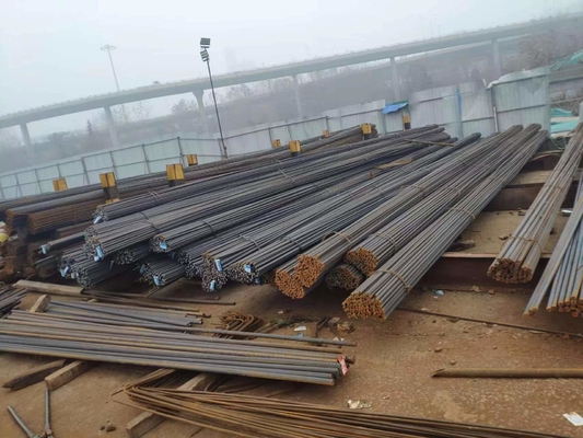 Laag koolstofgehalte GB ASTM JIS DIN BS Gribbed Iron Gr60 40 Y12 Tmt Steel Reinforcing Round Bar voor gebouwconstructie