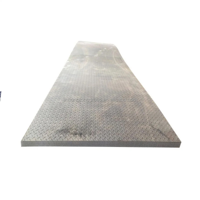 347 ASTM-standaard S235 Gekauwde plaatgewichtscalculator 4,5 mm Anti-slip MS Mild Steel Gekauwde vloerplaat