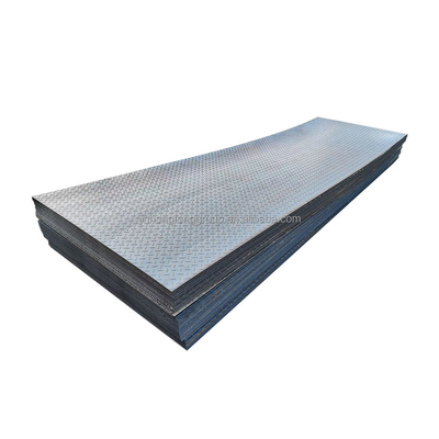 347 ASTM-standaard S235 Gekauwde plaatgewichtscalculator 4,5 mm Anti-slip MS Mild Steel Gekauwde vloerplaat