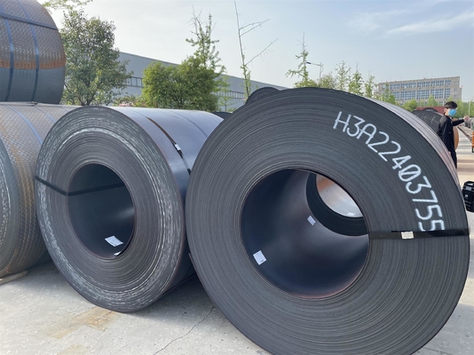 Klasse Ss400 Q235 Q355 A36 Klasse50 S235jr 1,2 mm 1,5 mm 1,1 mm tot 12 mm zacht HRC Ms Zwarte koolstof warmgewalste strook Slit staal spoel voor container plaat