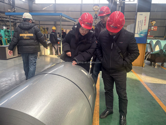 Gepersonaliseerde lengte Direct DX51D AZ Hot-Dip GL Galvalume Aluzinc-coated Steel Coil voor het maken van buizen tegen betaalbare prijzen