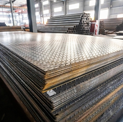 2.0-8 mm dikke platte stalen plaat voor structurele en zware toepassingen