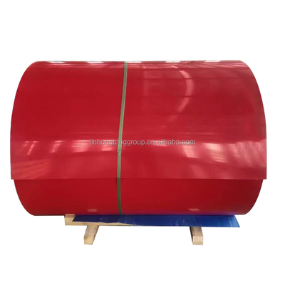 Op maat gemaakte PPGI-staal spoel voorgeverfde gegalvaniseerde spoel 0,38 mm 0,46 mm Punching Processing Service voor aanpassing