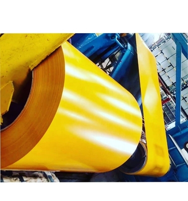 Op maat gemaakte PPGI-staal spoel voorgeverfde gegalvaniseerde spoel 0,38 mm 0,46 mm Punching Processing Service voor aanpassing