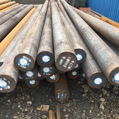 Verwerking ASTM 4140 A36 Q235/Q345/SS400 Ronde staaf van zacht koolstofstaal met een zwart gepekeld HL geborsteld gepolijst oppervlak