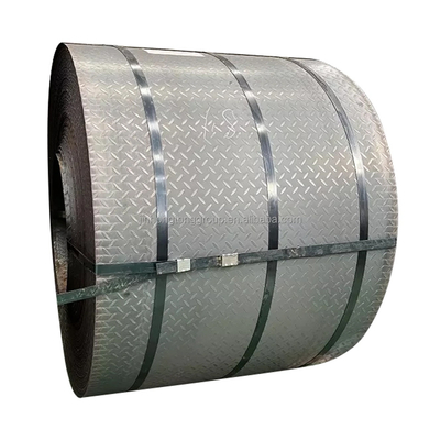 2B Oppervlakteafwerking Hoog nauwkeurig S235JR Q235B Carbon Steel Checkered Plate voor bouwmateriaal