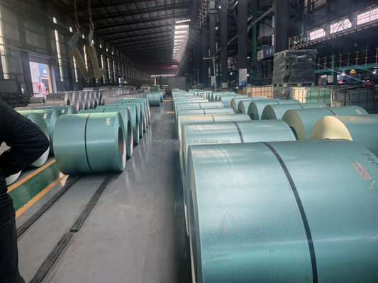 Galvalume staal spoelen Az150 Galvalume spoel staal voor breedte 1000/1250/1500mm en aangepast 3-5 ton spoelgewicht