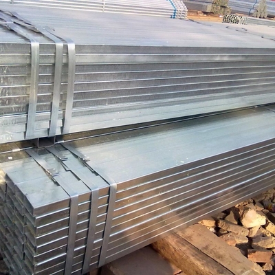 B X42 X52 X60 X70 koolstofstaal 0,5-2,0 mm wanddikte warmgewalste gegalvaniseerde stalen vierkantpijp voor levering vloeistof