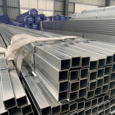 B X42 X52 X60 X70 koolstofstaal 0,5-2,0 mm wanddikte warmgewalste gegalvaniseerde stalen vierkantpijp voor levering vloeistof