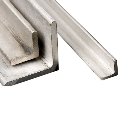 Outlet roestvrij staal hoekbalk ijzer per kg 0,3 mm tot 3,0 mm gelijk L hoek SS balk met gat voor uw bouwprojecten