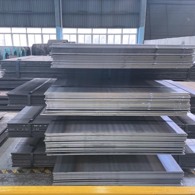 SA516 ASTM A36 Q235 koolstofstaal slijtageplaat warmgewalst met hoog chroomcarbide bekleed slijtagebestendige overlay