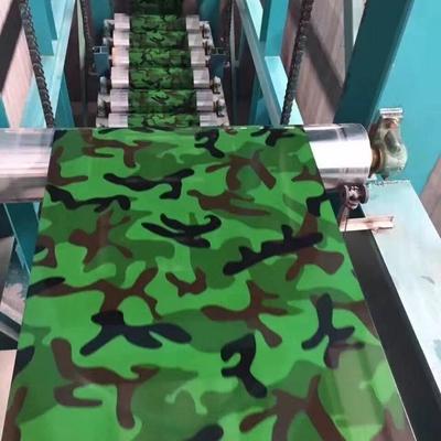 Voorgeverfde kleur gecoate stalen spoel RAL Kleur 0,12 mm Normale rimpel Mat gegalvaniseerd en PPGI spoel met aangepaste lengte