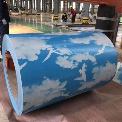 Gepersonaliseerd RAL9009 Kleur gegalvaniseerd staal spoel Z100 Gecoat gegolfde zink staal spoel PPGI warmgewalste spoel staal PPGI HDG GI SECC DX51 zink