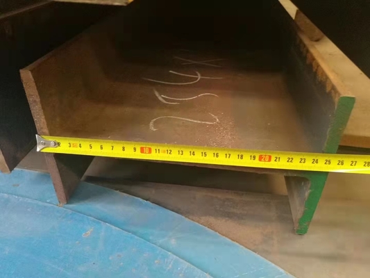 Verscheidene specificaties Warm gegalvaniseerd H-vormige stalen balk voor gebouwstructuur techniek Warmgewalst