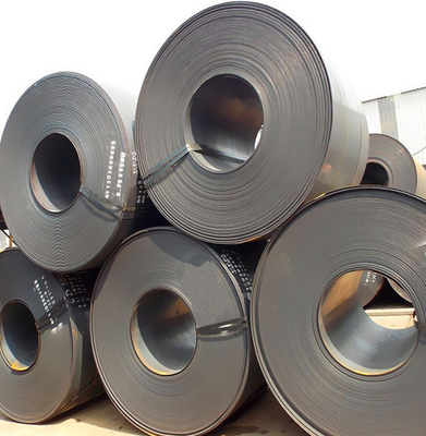 1/2 mm Hot Rolled Black Carbon Steel Coil Customizable Grade Q195/Q235/Ss400/SPHC/SAE1006 Niet-Alloy