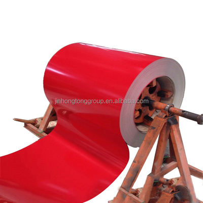 SGCC/CGCC-kwaliteit Kleurbedekte stalen spoel voor industriële toepassingen Breedte 600-1250 mm Spoel ID 508/610 mm Vervaardigd