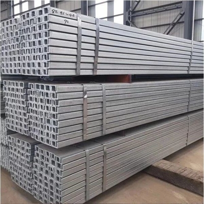 Q235 Q345 SS400 Materiaal U-kanaal koolstofstaal 0,8 mm-3,0 mm Dikte 100% Geteste tolerantie ± 1% voor ondersteunend systeem