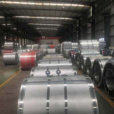 Molenrand gespleten rand Elektro gegalvaniseerd staalplaat in spoelen SGCC/CGCC/DX51D/Q195/Q235/Q345 met zinkcoating Z60 Z275