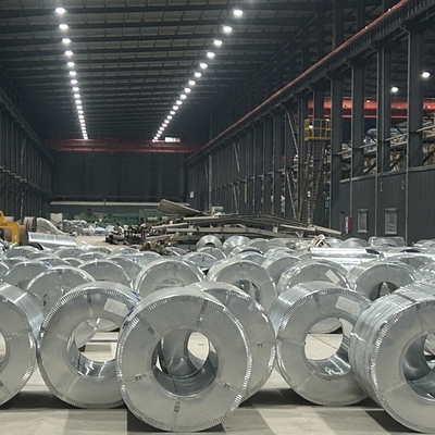 Molenrand gespleten rand Elektro gegalvaniseerd staalplaat in spoelen SGCC/CGCC/DX51D/Q195/Q235/Q345 met zinkcoating Z60 Z275