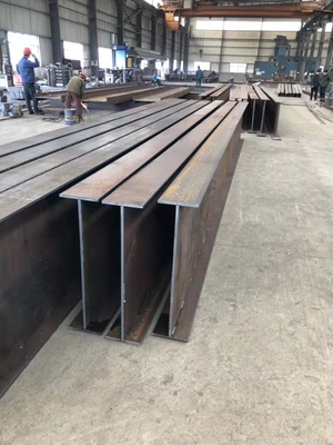 50-400 mm Flensbreedte Niet-gelegeerd HW HM HN HT Structurele staal warmgewalst H-balk ASTM A29M voor gewogen structuurmateriaal