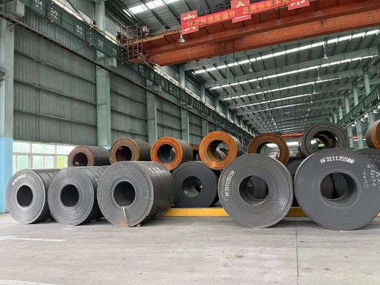 Custom Hot Rolled Carbon Steel Coil Zwart ijzer HRC HR S235jr S355jr SAE1006 Q235b Q345b ASTM A36 Fabrieksproducent